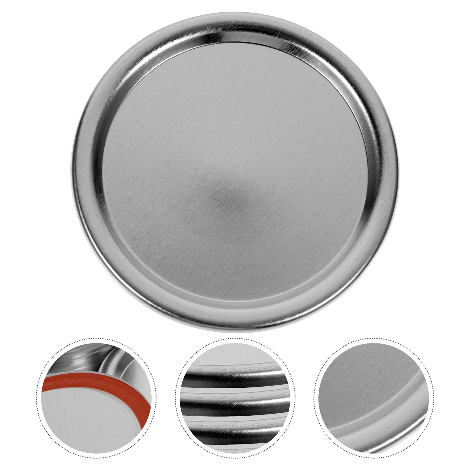 

Canning Covers Home Professional Lids Multipurpose Mason Jar Wide Mouth Sturdy Replacement Reusable Regular