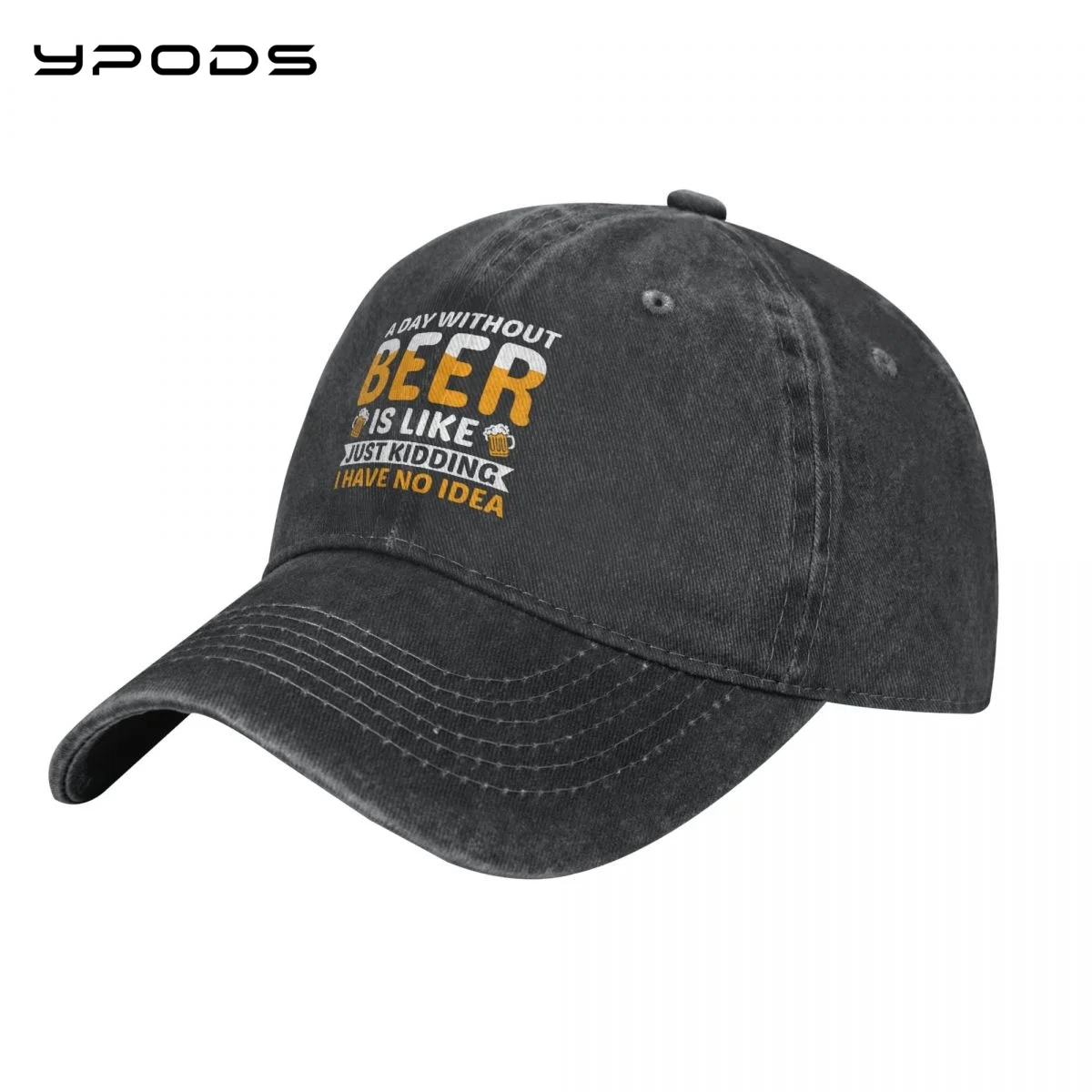 

A Day Without Beer Dad Hat Men Cap Outdoor Sports Retro Baseball Cap Hip Hop Range Snapback Hat