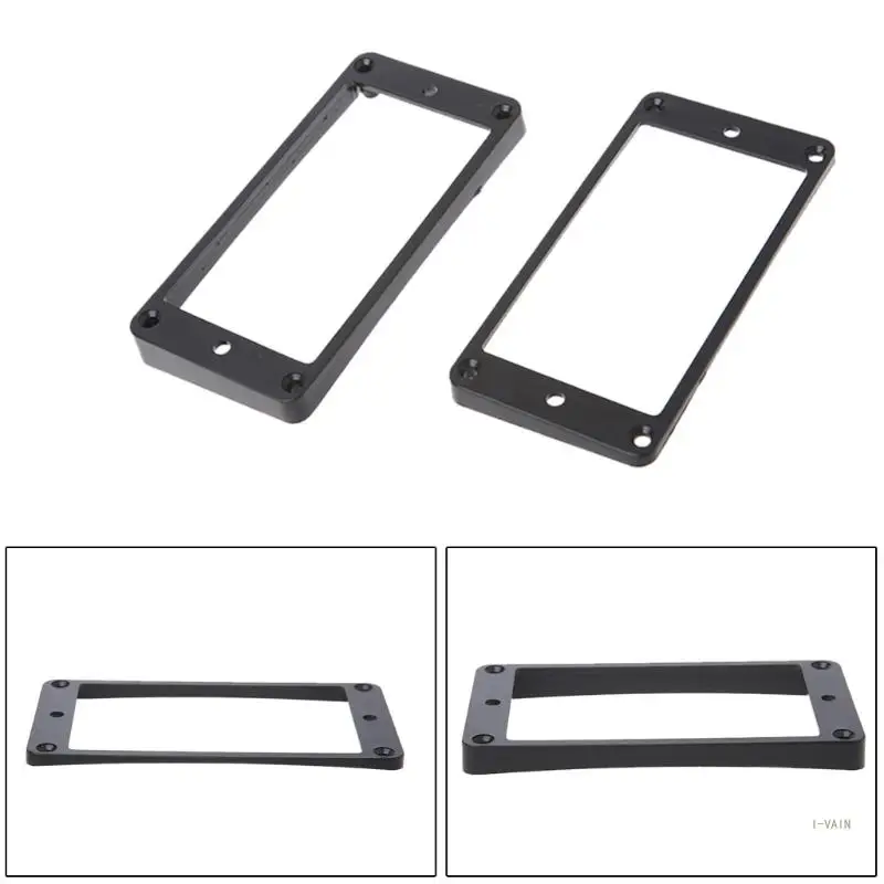 M5TC Рамка звукоснимателя хамбакера гриф и бридж Монтажное кольцо Изогнутая