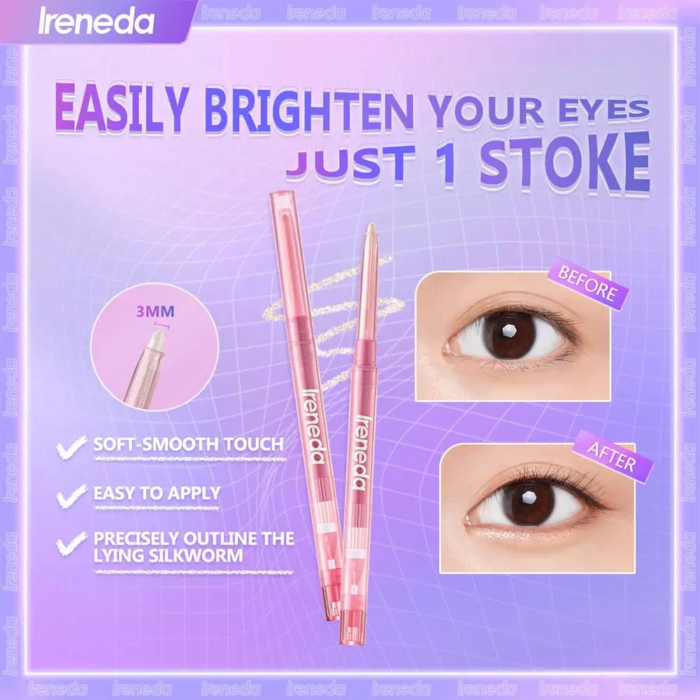 

Eyeliner Pen Lying Silkworm Pen Eyeshadow Pen Long-lasting Tools Shiny Gel Makeup Eyeliner Beauty Durable Waterproof Pen Z3B7