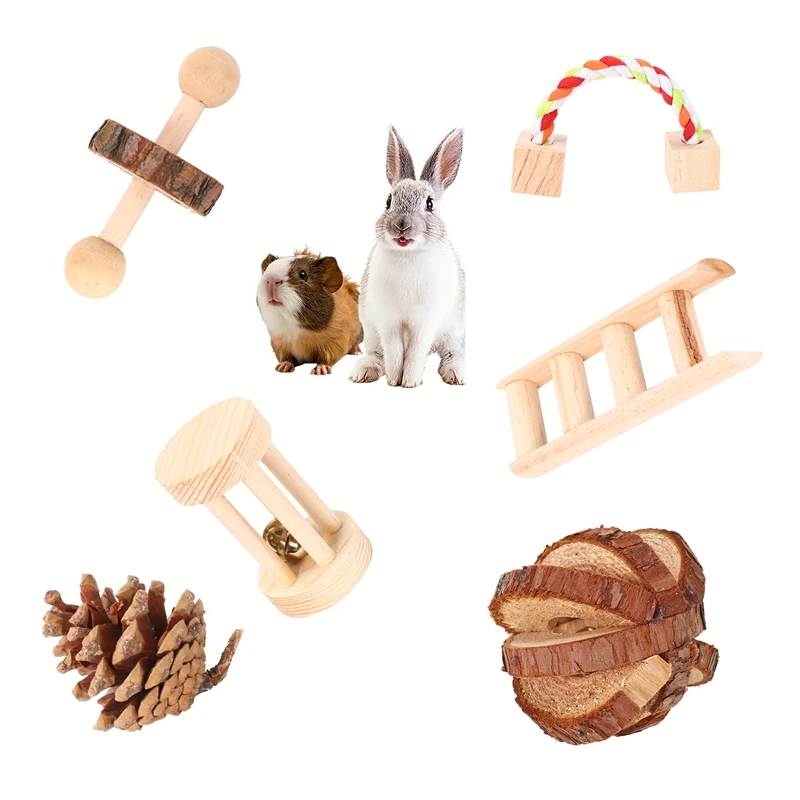 

10 шт./набор, игрушки для жевания хомяка