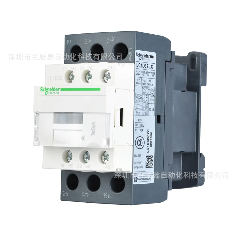 Оригинальный контактор LC1D09BDC 12BDC 18BDC 25BDC 32BDC 38BDC постоянного тока в наличии