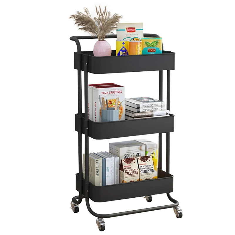 

Floor-To-Ceiling Multi-Layer Stroller Racks Kitchen Movable Baby Supplies Newborn Storage Racks Snack Storage Racks