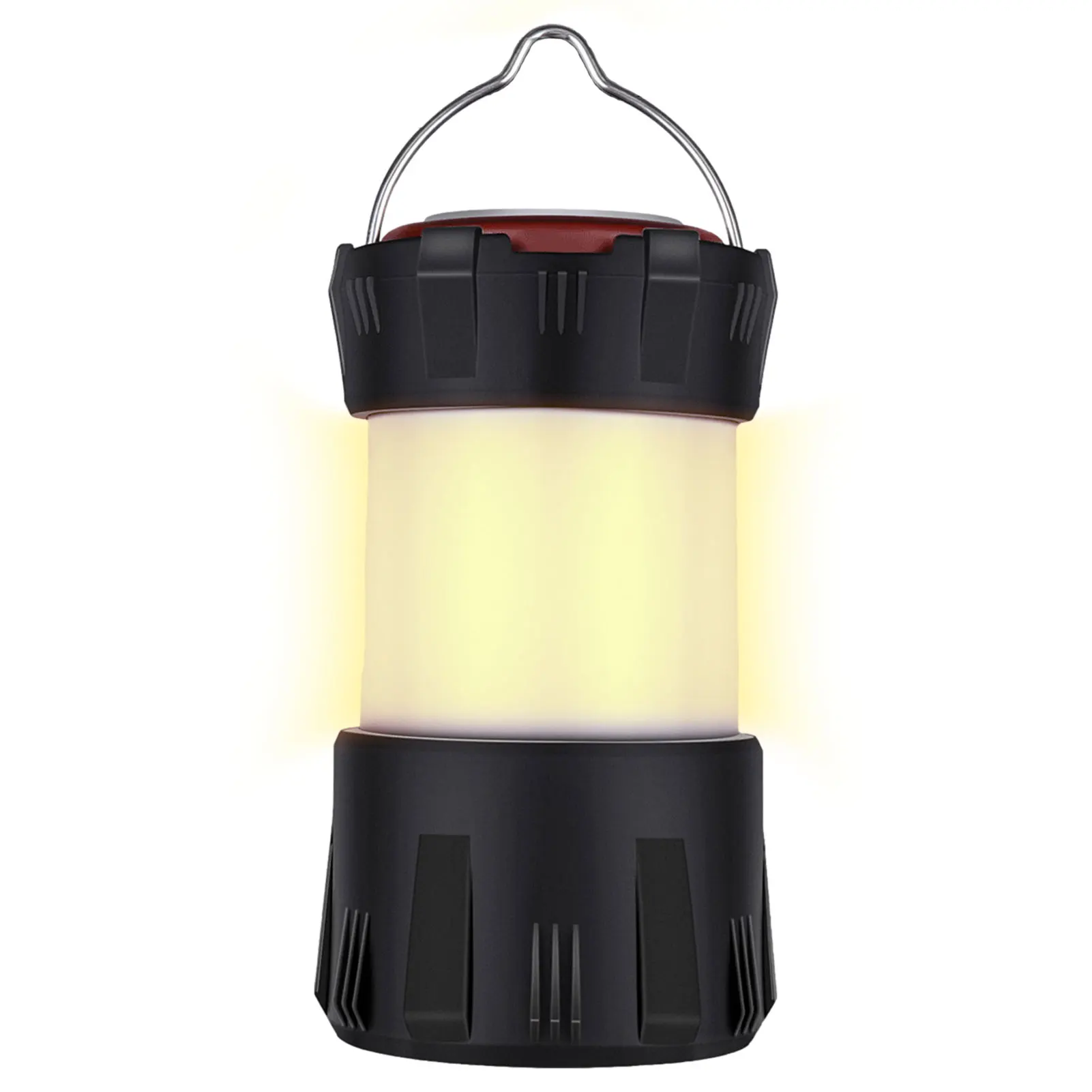 

Светодиодный фонарь для кемпинга, перезаряжаемый фонарь для кемпинга и палатки, водонепроницаемый фонарь с двухсторонним USB-интерфейсом дл...