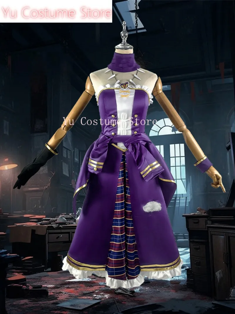 Yu Costume Identity V Patricia Dorival Conjurer Косплей Костюм Cos Game Аниме Вечеринка Униформа Хэллоуин