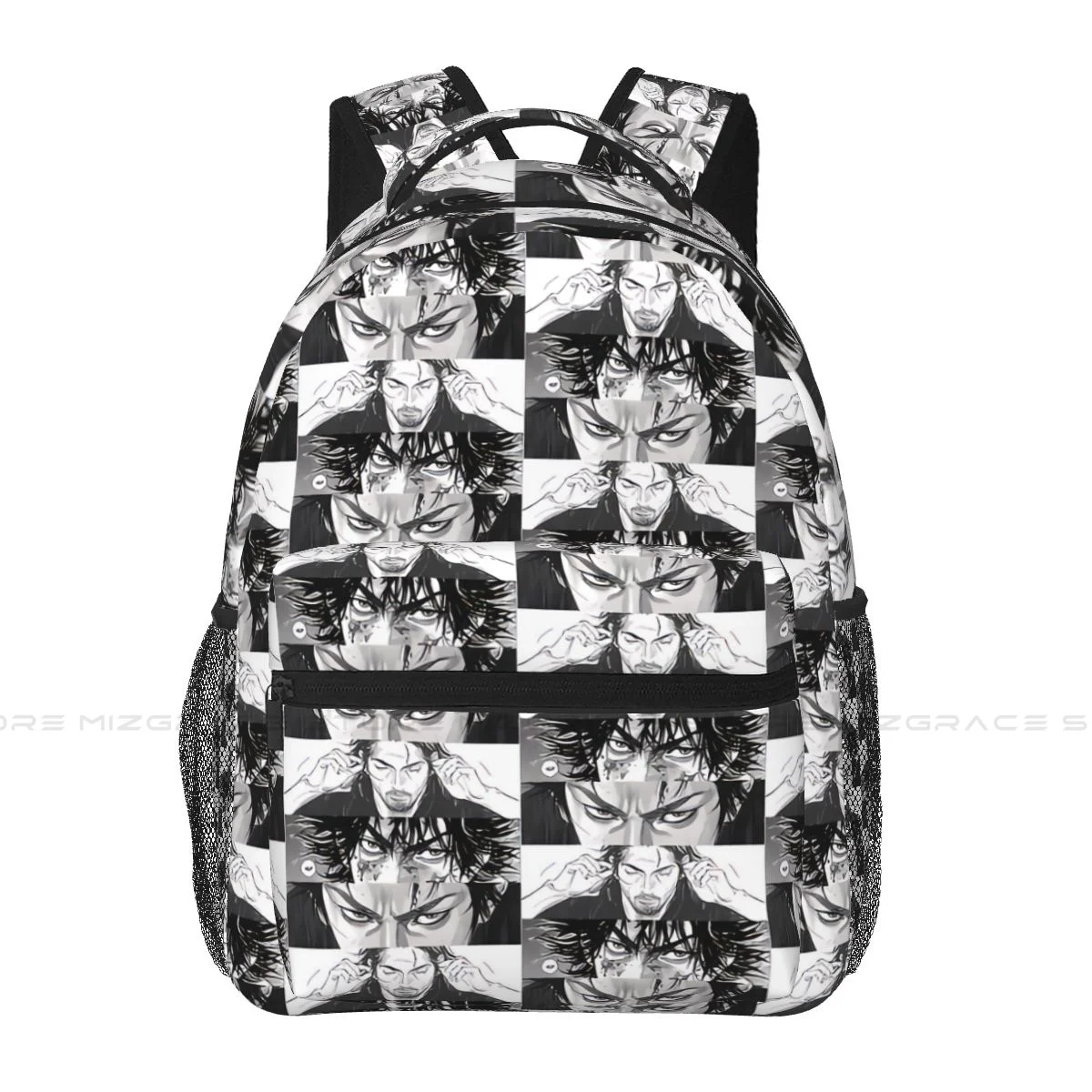 Anime Collage Casual Print Student School Bag Women Man's Travel Bags Laptop Daypack