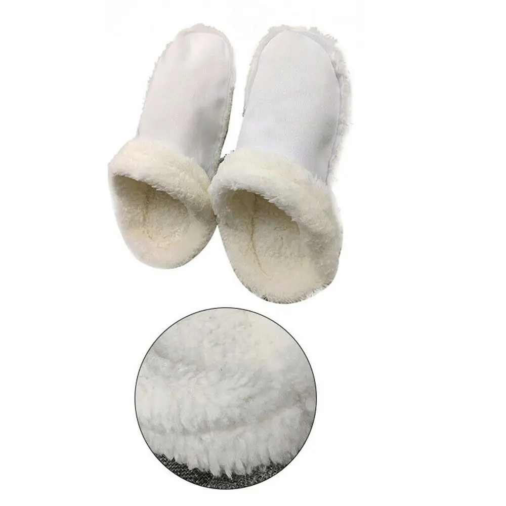 Shoes Clogs Inserts Liners For Mammoth Slipper Fur Shoes Cover Replacement Insoles