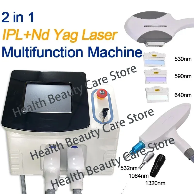 

Multifunctional 2 in 1 laser hair removal portable tattoo removal IPL opt hair removal machine diode laser machine