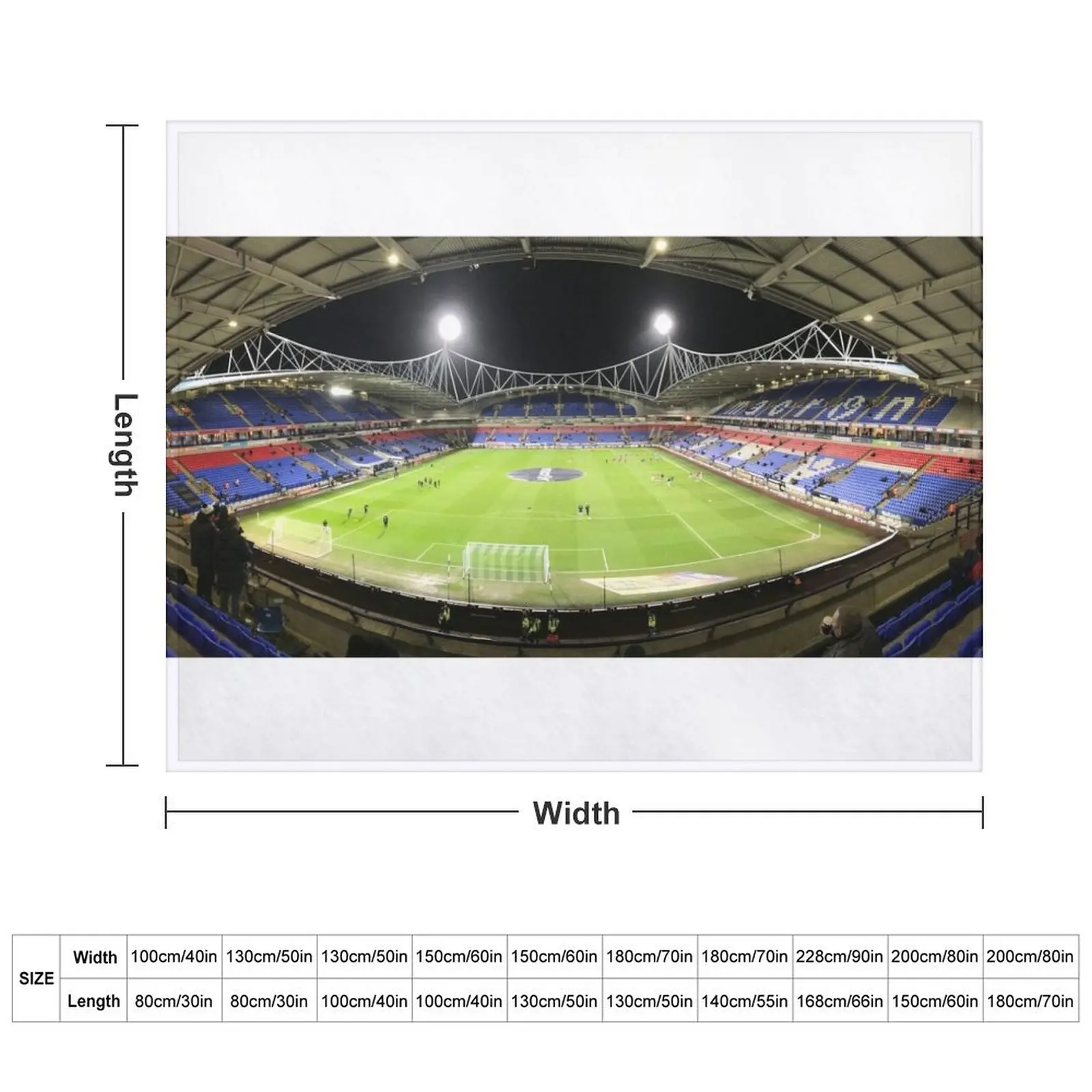 Одеяло Bolton Wanderers FC для дивана одеяла кровати лохматое клетчатое одеяло