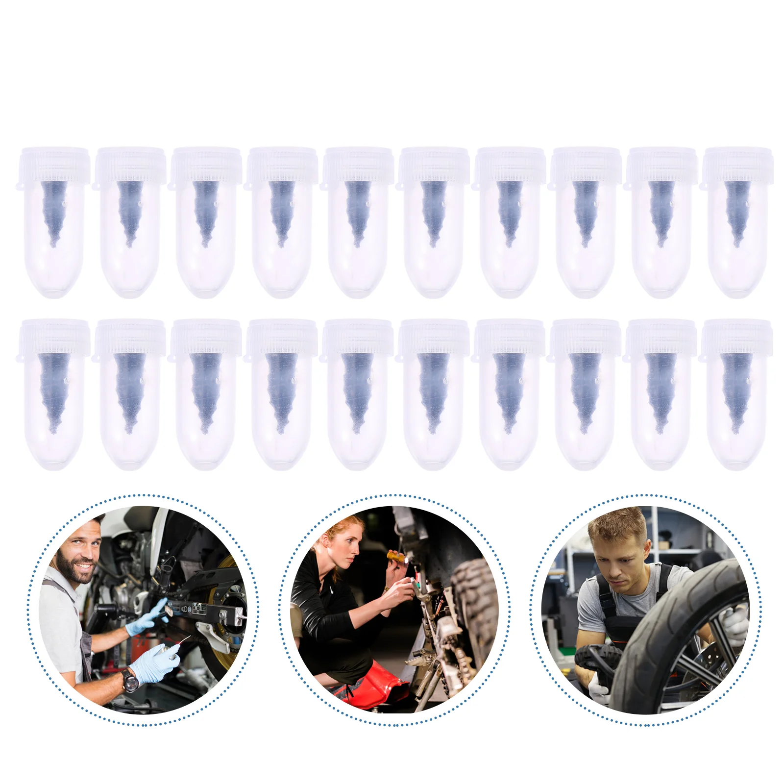 

40 Pcs Tool Anti Skid Screw Motorcycle Anti-Slip Nail Car Tire Repair Iron Repairing