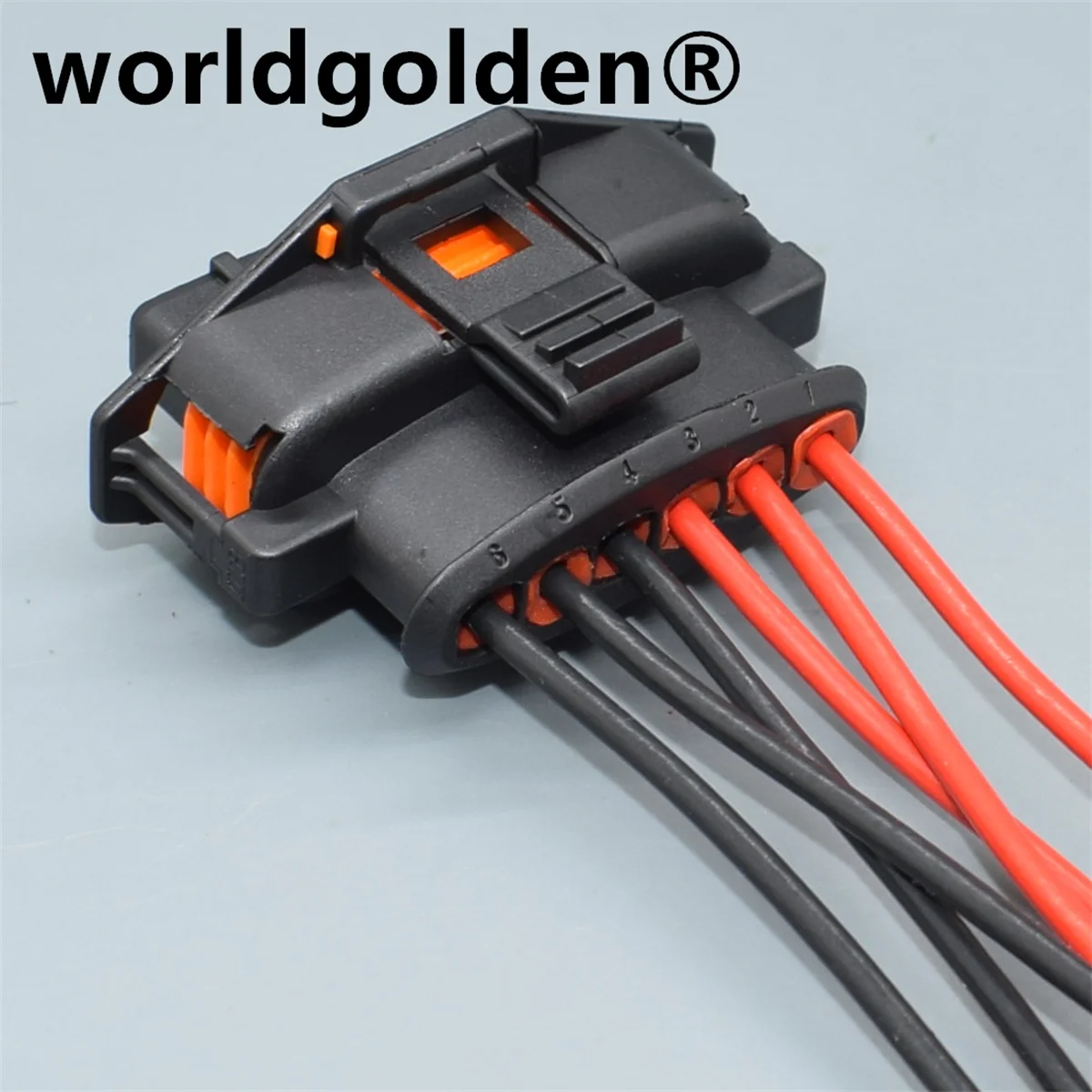 

Worldgolden 6-контактный 1928403740 Автоматическая розетка дизельного топлива Common Rail, вилка педали акселератора для Hyhundai KIA Smart 1 928 403 740