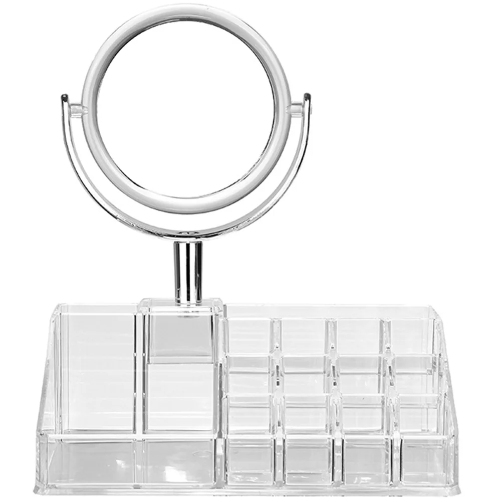 

Lipstick Organizer Holder Acrylic Display Makeup Liprack Gloss Brush Storage Case Corner Shelfmirror Pen Stand Desktopgrid Multi