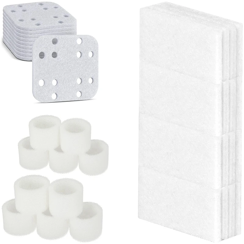 

10 Pack Humidifier Replacement Filters, 10 Pack Absorption Pads And 16 Pack Aroma Pads For LEVOIT Humidifier Parts