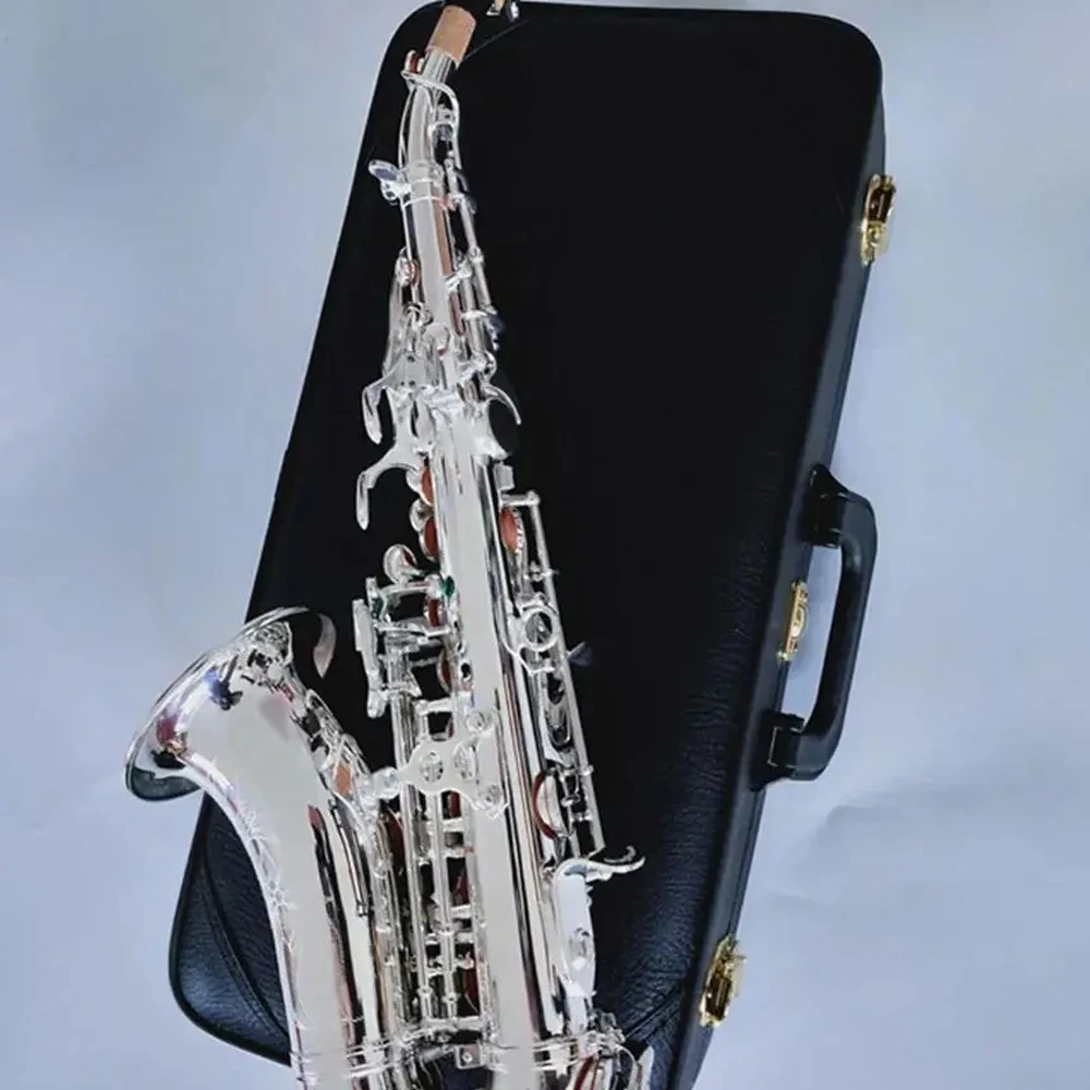 Новинка белый Sax S901 Bb фотографический инструмент профессиональная