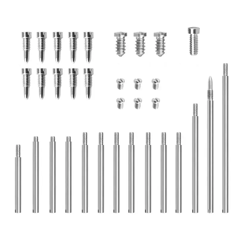 

34Pcs Clarinet Maintanance Tools Metal Repair Parts Replacement Kit Clarinet Repair Accessory Clarinet Screws Repair Kit