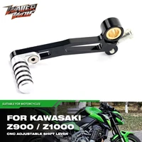 for kawasaki z900 z800 z1000 z 1000sx ninja 1000 versys left gear shift lever motorcycle accessories heel shifter toe peg pedal