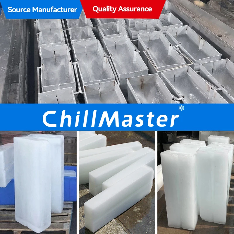 ChillMaster CM-2T машина для производства кирпича с льдом коммерческая промышленная