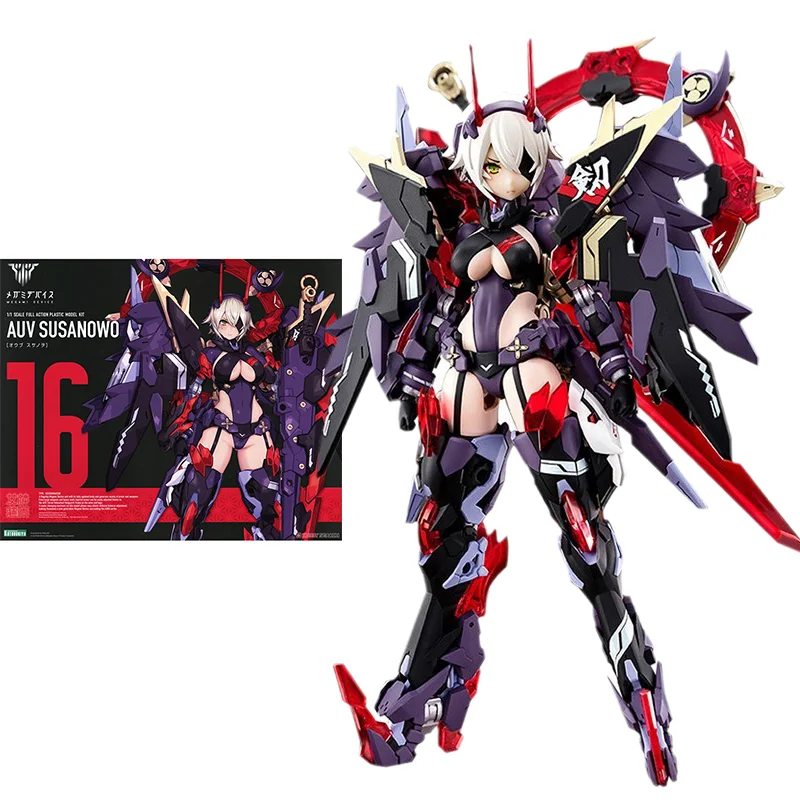 

In Stock Original Kotobukiya KP581 Megami Device 16 AUV SUSANOWO Anime Figure Model Collecile Action Toys Gifts