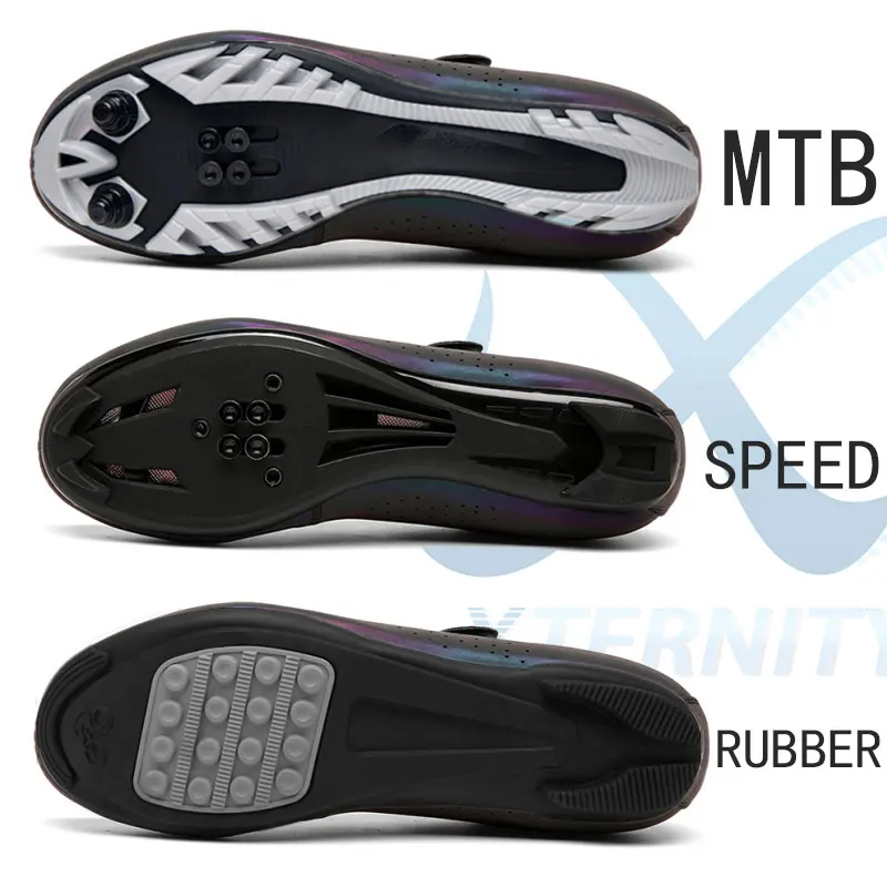 New Cleat Non-slip Men's Mountain Biking Shoes Flat Dirt Racing Speed Sneaker Shoes SPD Bike Shoes Cycling Sneakers MTB Women