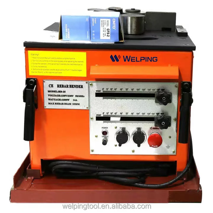 

High efficiency Rebar Bending Machine Up To 180 degree Bending Machine