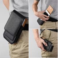 flip belt cover pu leather phone case vertical pouch for iphone 6 6s 7 8 redmi 4a 4x universal 4 75 5 inch mobile phone bag
