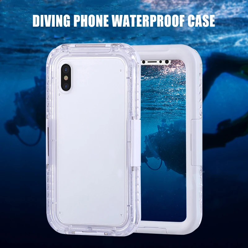 

Waterproof Phone Bag Diving Phone Case Cover Touch Screen for Apple Iphone X/12/13Pro Underwater Phone Case Dustproof Anti-Fall