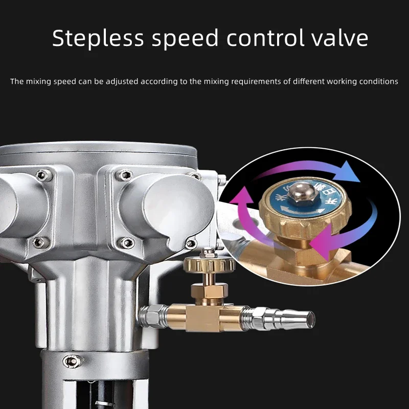 50/60 галлонов пневматический смеситель промышленный подъемник мешалка для краски