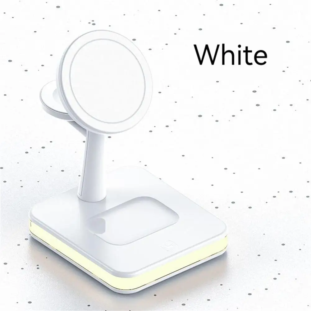 

Магнитная Беспроводная зарядная док-станция 3 в 1, совместимая с iWatch Airpods Iphone14 Magsafe