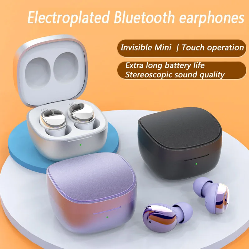 Новая беспроводная Bluetooth-гарнитура Tws сабвуфер с сенсорным управлением невидимая
