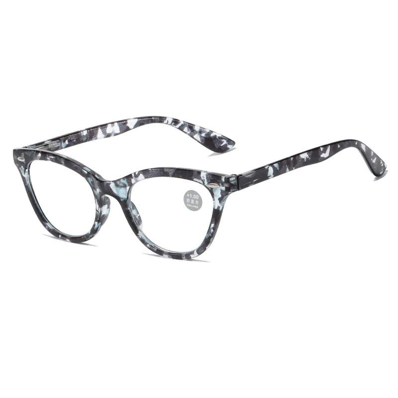 Очки для чтения женские в стиле ретро аксессуар кошачий глаз с защитой от синего