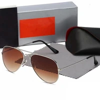 2022 aviation brand design pilot sunglasses men women vintage mirror uv fashion classic goggles for driving fishing sun glasses
