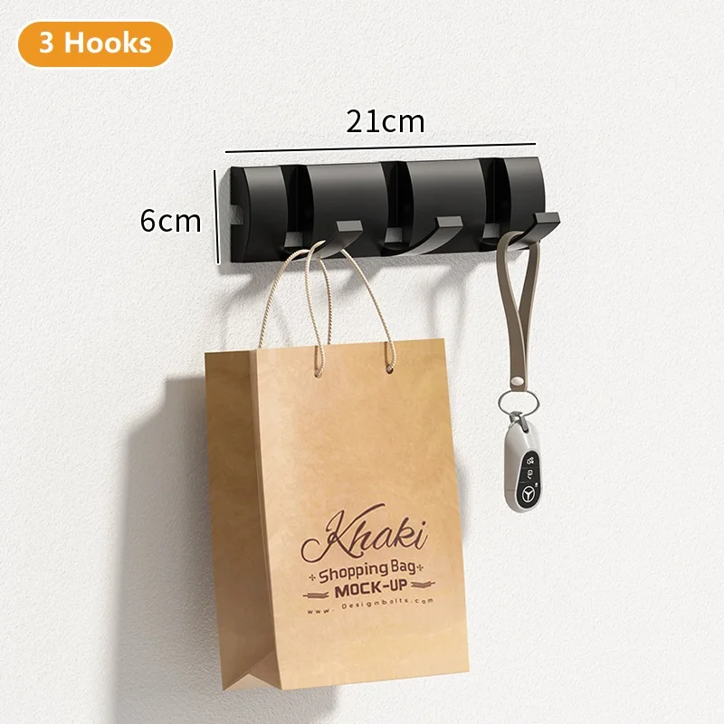 

Невидимый пластиковый крючок для ванной