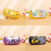 pokemon pikachu anime stationery set bags childrens cute cartoon student pencil box stationery set figure toys birthday gifts