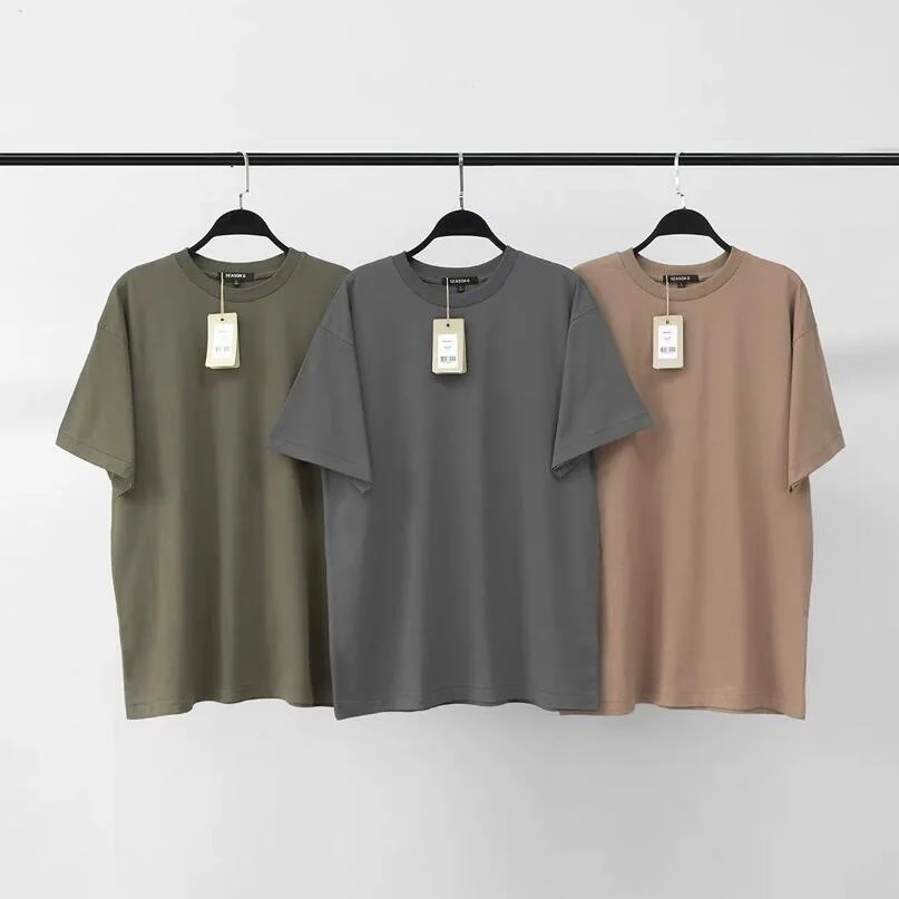 

Kanye 2023 West Season 6 T shirt Men Women 1:1 High-Quality Oversized T-shirt Calabasas heavy fabric Top Tees TX852