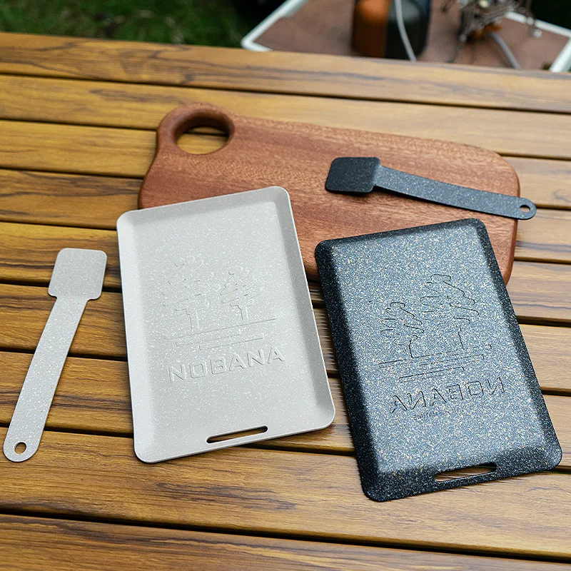 Портативная Мини-квадратная Японская Железная Сковорода Для Барбекю Одна