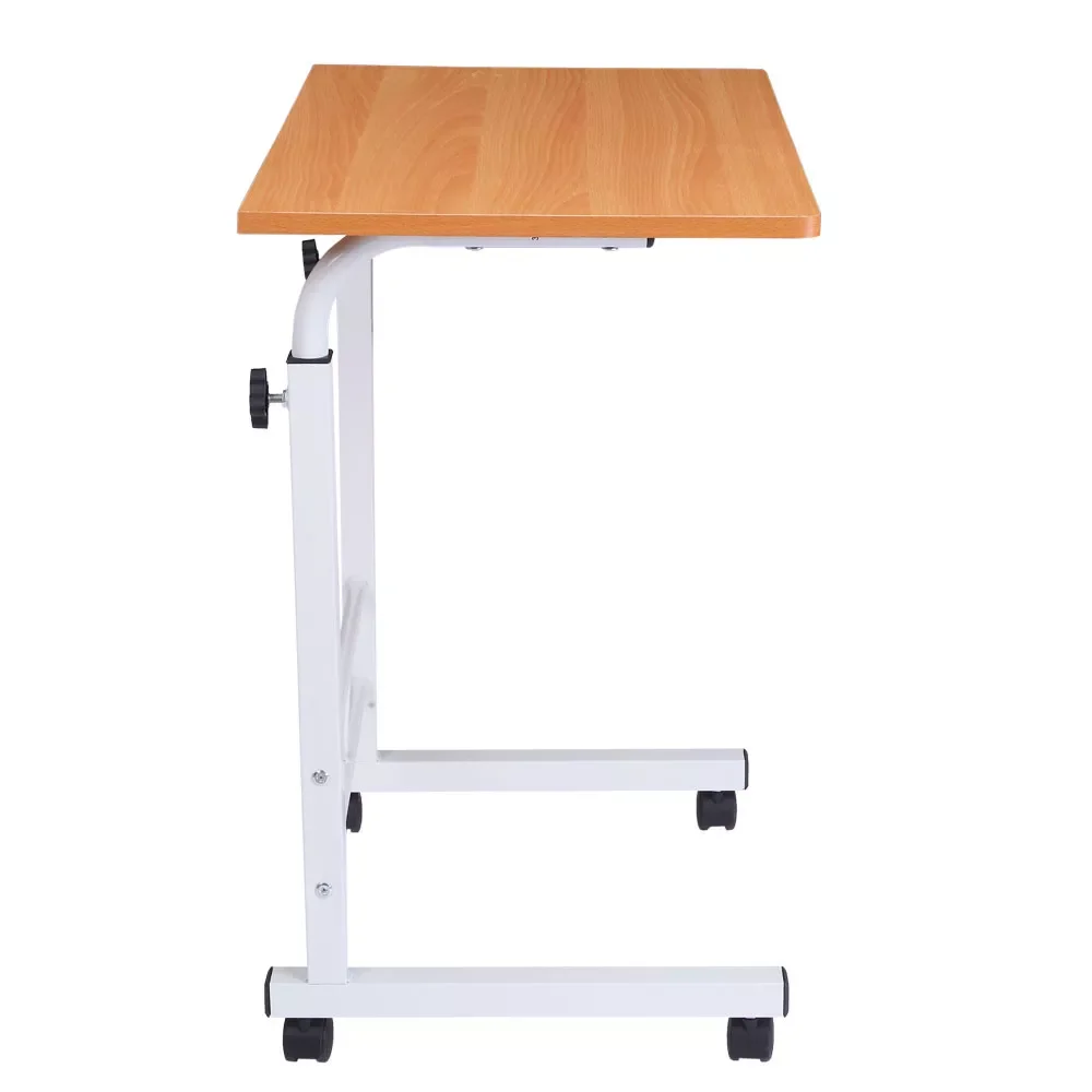 

2023 Removable Office Computer Desk P2 15MM Chipboard&Steel Side Table 60x40x70-96CM Beech Wood Color[US-Stock] gaming chair