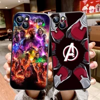 marvel the avengers iron man phone case for apple iphone 13 12 11 pro 12 13 mini x xr xs max se 6 6s 7 8 plus funda back