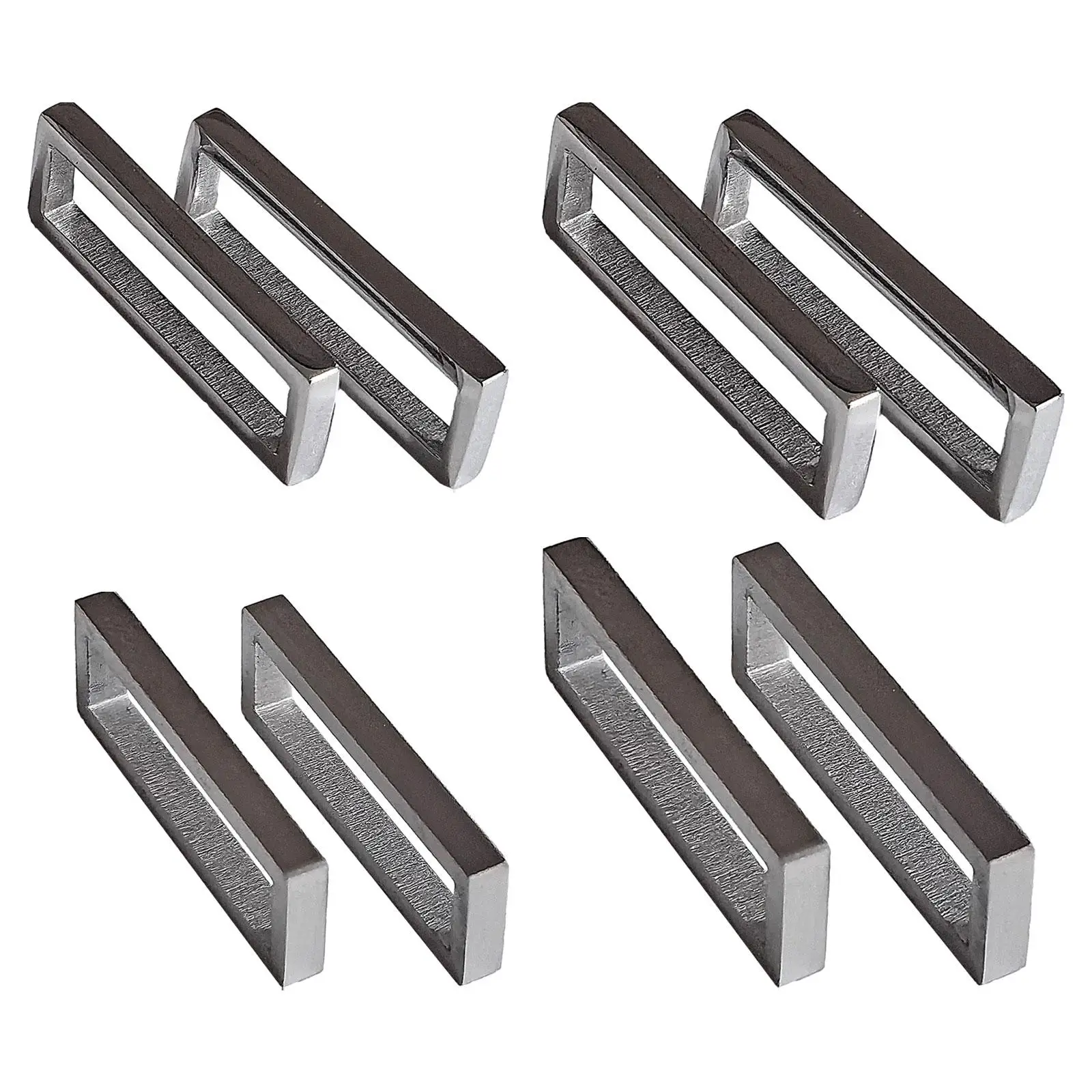 2 шт. кольца петли для ремня Держатель петля пряжка прямоугольные запасные части