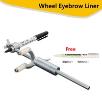 car wheel eyebrow parallel scriber sheet metal dent repair tool stainless steel material 0 20cm adjustable portable and durable
