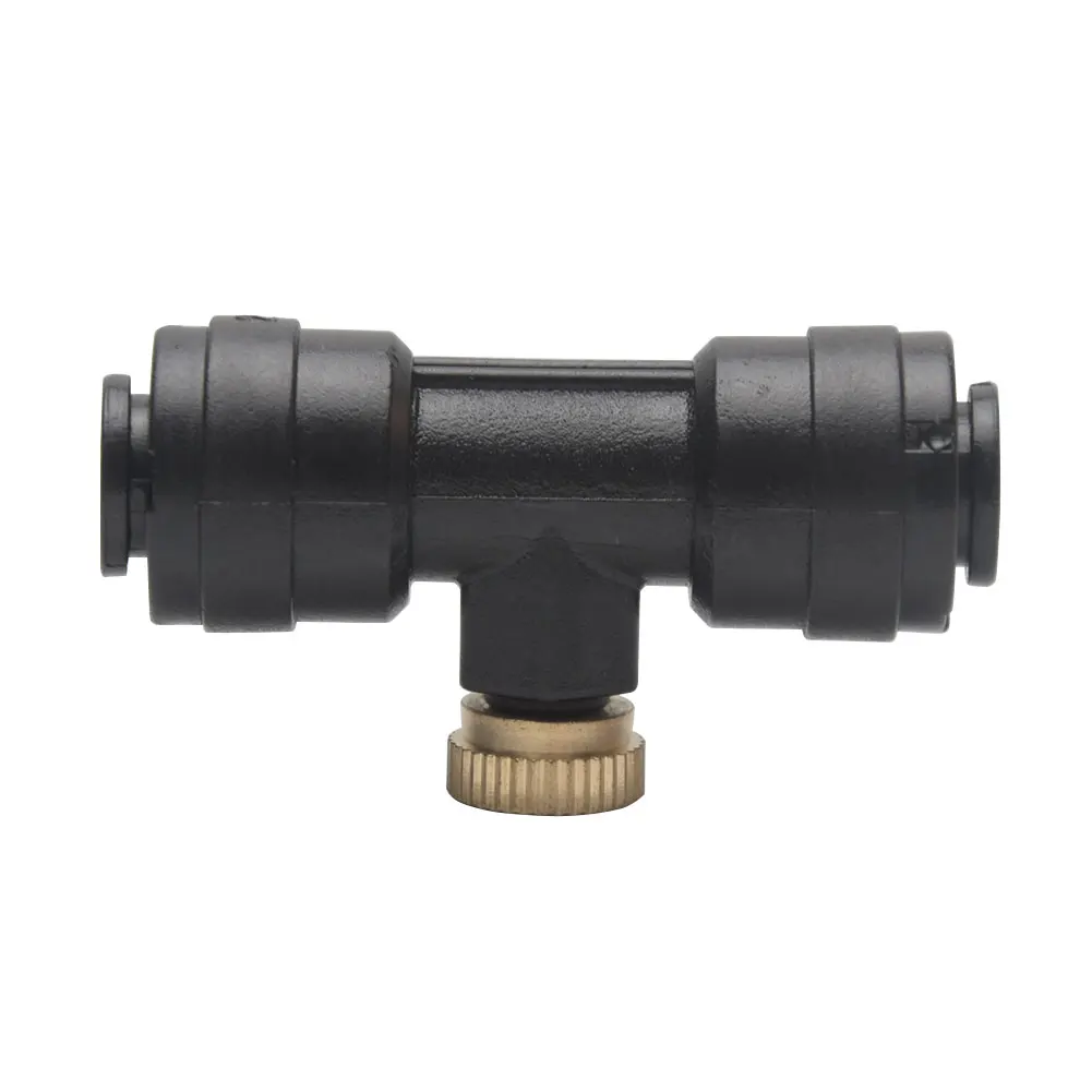 

Tees Slip-Lok Greenhouse Sprinkler Low Pressure Irrigation Misting Nozzles Kit Flower Outdoor Atomizing Plant Plug Garden