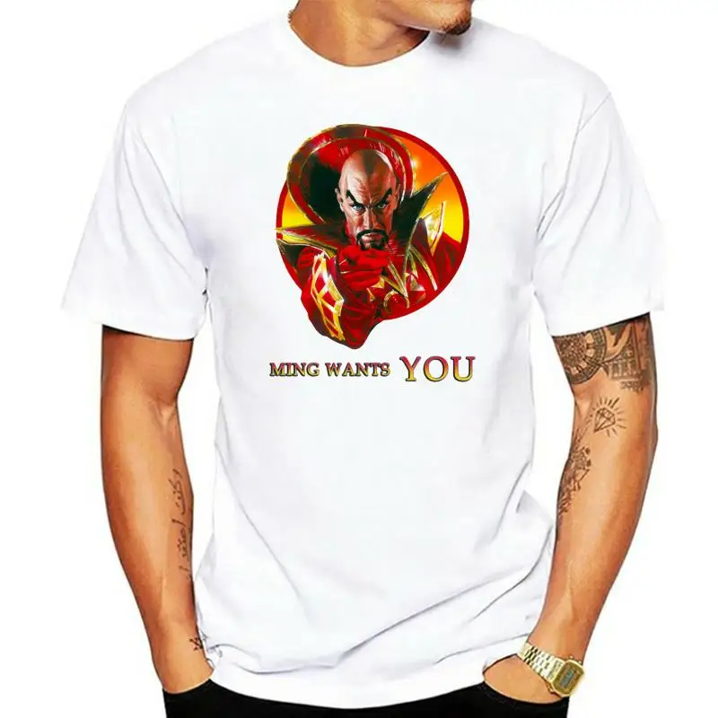 

Футболка в стиле ретро с изображением Флэша Гордона, Мина хочет тебя из фильма, непринужденный монгор, крутая повседневная мужская футболка унисекс, новинка