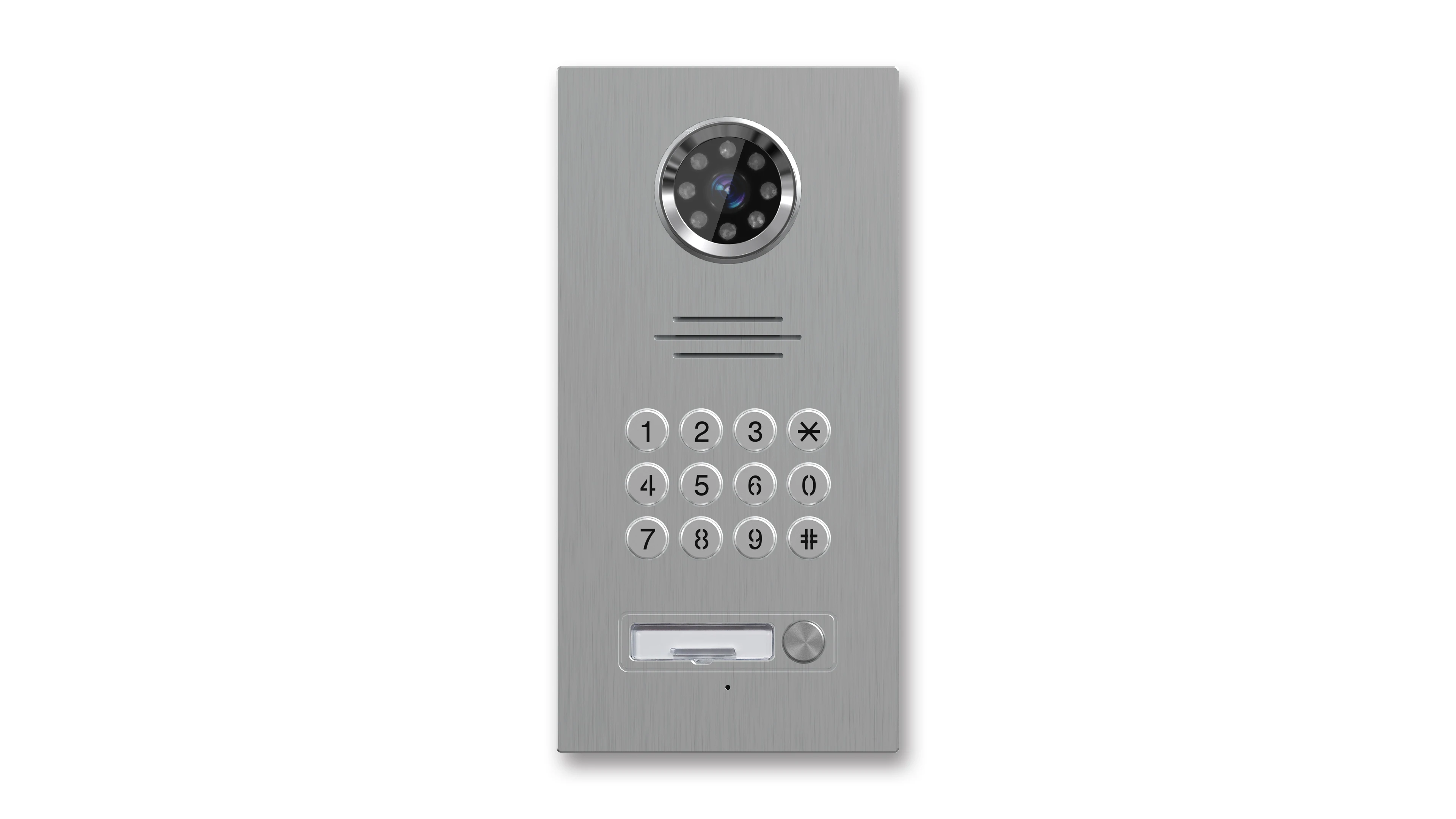 Tuya Intercom 8 inch Color Video Door Phone With Mobile App Unlock Function For Villa Unlocked Monitor Video Door Bell enlarge