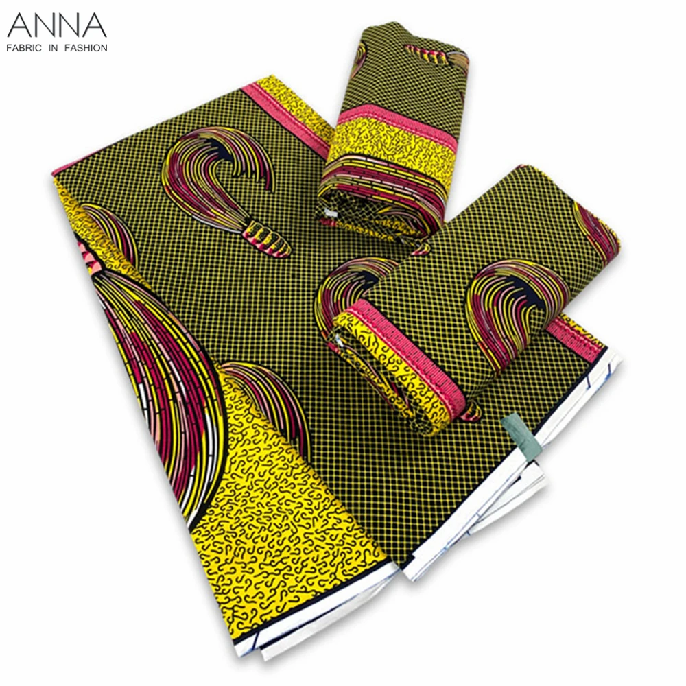 

Настоящий воск, квадратная ткань Анкары, африканская фототкань, голландский воск, 100% хлопок для шитья