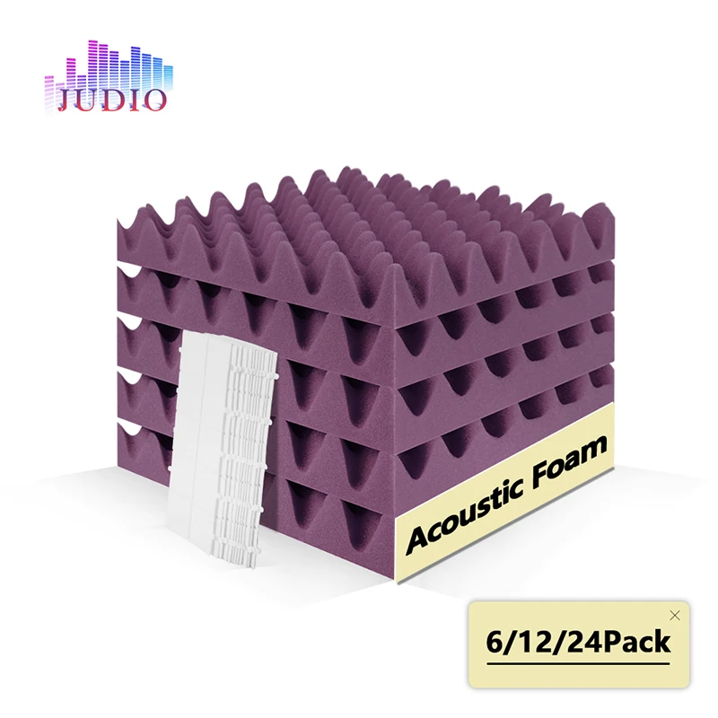 

Акустическая пена Judio белая 6/12/24 шт.