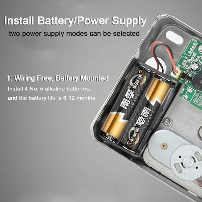 Водонепроницаемый умный дверной замок IP65 со сканером отпечатков пальцев уличные