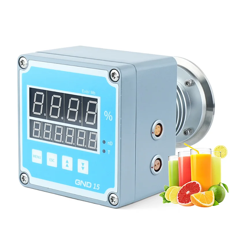 

CZ-B In-line Concentration Brix- Digital Inline Brix Refractometer for Industry Use