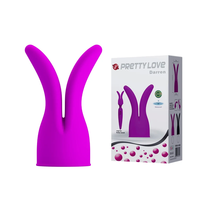 Pretty Love Magic Wand AV Rod Vibrator Accessories Body AV Massager Head Caps Sex Toys Kit Attachments Sexy Products for Woman