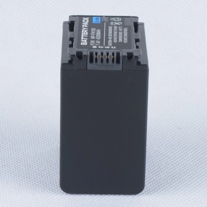 Фото Аккумулятор для камеры 7.4V 4200mAh NP-FH100, совместимый с Sony P-FH30, FH40, FH60, FH90, FH100, NPFH70 №3