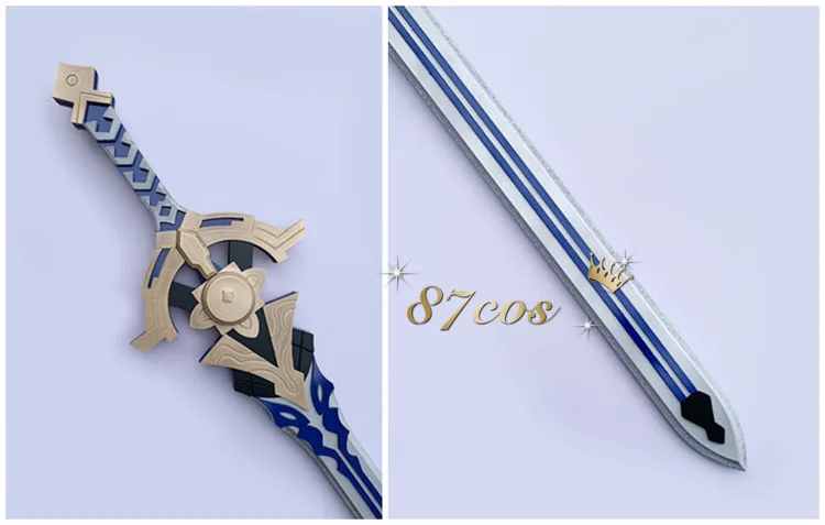 Игра Genshin Impact, меч Альбедо, киноварный шпиндель, реквизит косплея, оружие для Хэллоуина и карнавальный репликант аниме шоу.