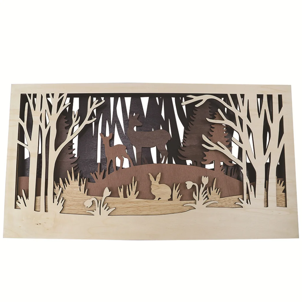 

Carved Wall Art Carved Farm Wall Art Wooden 3D Intricate Vintage Birthday Living Room Cabin Gift Bedroom Home Rustic Art Decor